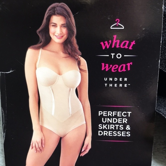 Maidenform Firm Control Shapewear Easy-Up Shaper Black New - Picture 3 of 12